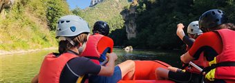 Rafting famille et sportif Lozère 